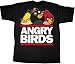 Angry Birds Run Birds Mens Black T-shirt