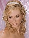 Swarovski Rhinestone Edge Veil