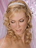 Swarovski Rhinestone Edge Veil