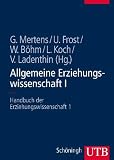 Produkt-Bild: Allgemeine Erziehungswissenschaft I