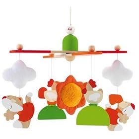 Sunny Farm Wooden Mobile