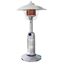 Buy Endless Summer GWT801B Endless Summer Round Stainless Steel Tabletop Patio Heater, GWT801B