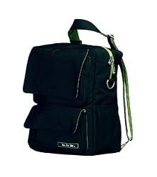 Ju Ju Be Packabe Diaper Bag, Black/Envy