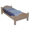 Schlafzimmerbett Bett 90x200 Kiefer massiv Rakel