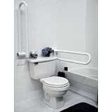 1 Right Side Only HealthCraft P T Rail Fixed 28 inch White