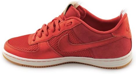 Nike Womens Air Force 1 Low Casual Shoes(HYPR RED/HYPR RD-SL-GM-MD-BRWN) (9.5)