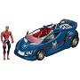 Spider-Man Spider XR-1 Battle Car (Blue)