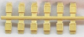 4 Way Pipe Carriers, HO Scale