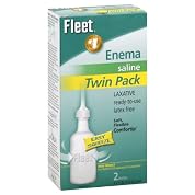 Fleet Enema, Saline, Twin Pack, 2 ct.