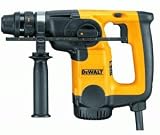DEWALT D25304K 1-Inch L-Shape SDS Rotary Hammer with Quick Change Removable Chuck and 3-Jaw Keyless Chuck Kit