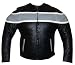 NEW HIGH QUALITY RETRO ARMOR LEATHER JACKET METAL