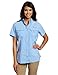Columbia Women’s PFG Bahama Short Sleeve Shirt, White Cap, Small