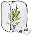 RESTCLOUD Insect and Butterfly Habitat Cage Terrarium Pop-up 23.6 Inches Tall
