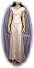 Sweetheart Neck 2 Piece Set, Ivory/Ivory, Size 10