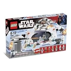 Lego 7666 Hoth Rebel Base with Snowspeeder
