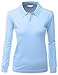 Xpril Womens Comfortable Fabric Luxusious Basic PK Long Sleeve T-Shirt
