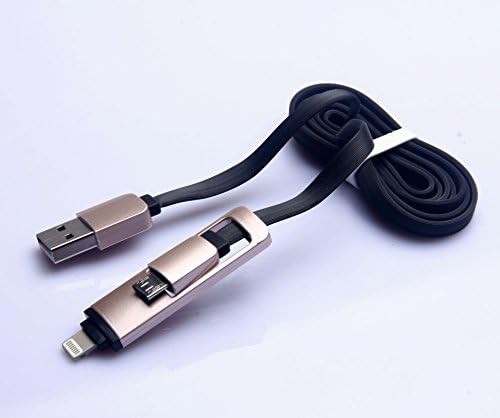 Xtop® USB Cable,High Quality 2-in-1 USB &amp; Micro USB Cable Universal Data Sync Charging Cable Cord for Iphone 6,6s , Ipad ,samsung ,most Android Smart Phones and Tablets
