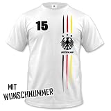 Produkt-Bild: DEUTSCHLAND FANSHIRT - WUNSCHNUMMER - HERREN - T-SHIRT by Jayess Gr. S bis XXL