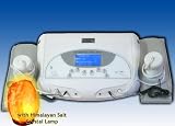 Dual Ionic Detox Foot Bath System with Far Infrared Ray Therapy and Himalayan Salt Crystal Lamp