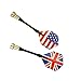 Pack of 6 Magnetic Darts for Magnet Dartboard Dart Board (National flag)