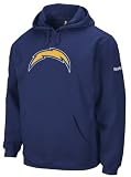 NFL Men's San Diego Chargers Navy End Zone Playbook Hood (Navy, Medium)