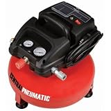 3 Gallon, 100 PSI Oilless Electric Pancake Air Compressor
