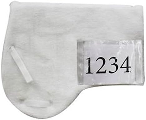 English Hunter Horse Show Saddle Pad White Fleece With Number Pouch Aqha