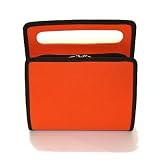 Kindle 2 Carrying Hands Free Case Bag Pouch (Tangerine Orange Color)