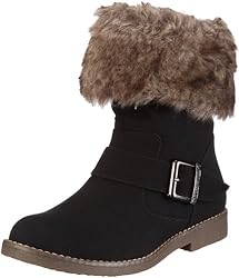 Buffalo Girl 238647R SY XYY PU 123227, Damen Stiefel, Schwarz (BLACK 01), EU 40