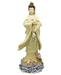 Serene Standing Kuan Yin Statue