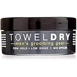 Towel Dry Mid Styler Paste for Men, 2.5 Ounce