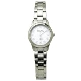 Valentino Rudy バレンチノ ルーディー アナログクォーツ式 時計 VR536 ホワイトシェル文字盤/シルバーベルト レディースウォッチ