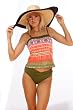 Tribal Girl: Princess Tankini Top: Women's Swimsuit Separate by Blue Sky Swimwear
