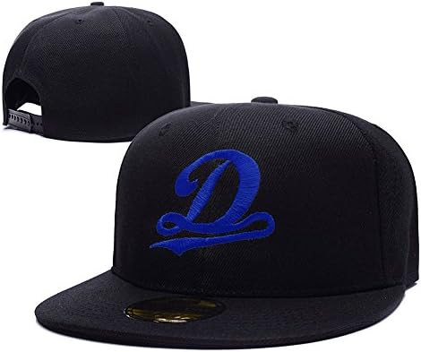 Dreamville Records Logo Adjustable Snapback Caps Embroidery Hats - Black/Blue