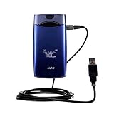Classic Straight USB Cable for the Sanyo Katana LX with Power Hot Sync and Charge capabilities - Gomadic Brand w/ TipExchange Technology