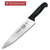 Chefs, Black Fibrox, 8 in.