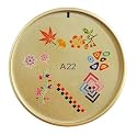 ENAS Nail Art Rainbow Stamp A-22 Retail Package