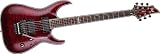 ESP LTD Deluxe H-1001QM Floyd Rose Electric Guitar See-Thru Black Cherry