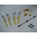 Full Replacement Parts Set for Syma S107 RC Helicopter, Main Blades,Tail Decorations,Tail Props,Balance Bar,Yellow Set-