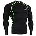Baleaf Men's Running Fitness Workout Training Compression Base Layer Shirt
