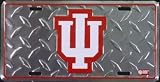 (6x12) Indiana University Hoosiers Diamond Cut NCAA Tin License Plate