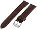 Hadley-Roma Men's 20mm Leather Watch Strap, Color:Brown (Model: MSM898RB-200)