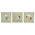 Tadpoles Set of 3 Wall Hangings - Owls