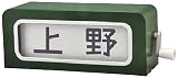 部品模型シリーズ SHM-05手動前面方向幕115系東北・高崎線