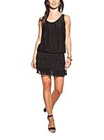 Laura Moretti Vestido Seda (Negro)