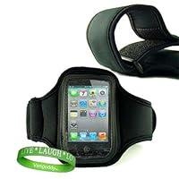 Apple iPod touch 32 GB 64 GB 8GB (4th Generation) NEWEST MODEL Exercise Armband + Live * Laugh * Love Vangoddy Wrist Band ( iTouch 4g Not Included )