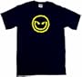 Evil Happy Face Logo Men's Tee Shirt in 12 colors Small thru 6XL