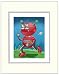 TykeStyle Rascally Robot Heirloom 11x14 Art Print