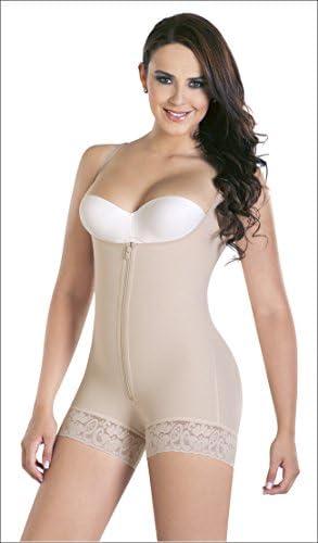 Fajas Colombianas Body suit post-surgery postpartum - Beige - Medium