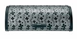 Kitchen & Housewares : Brabantia Roll Top Bread Bin Silver Clover